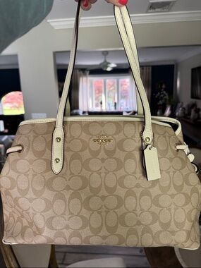 COACH Signature Canvas Tote With Hang Tag PROJECT BAG